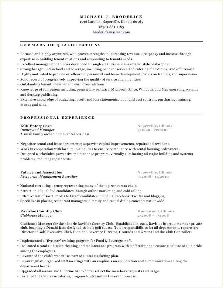 general-manager-country-club-resume-resume-example-gallery