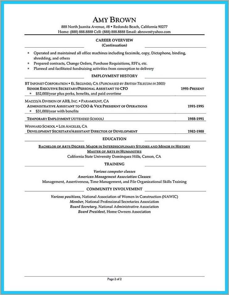 general-resume-object-statement-examples-resume-example-gallery