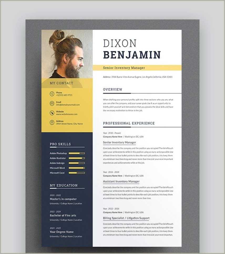 good-example-of-a-resume-on-word-document-resume-example-gallery