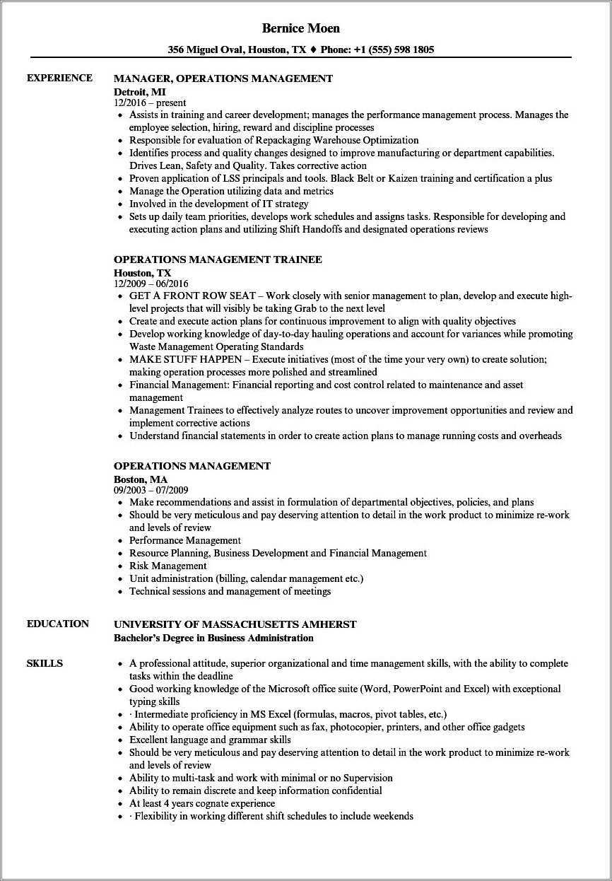 good-objective-for-business-management-resume-resume-example-gallery