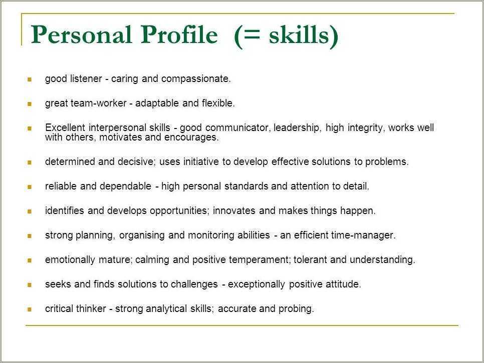 good-personal-attributes-to-put-on-a-resume-resume-example-gallery