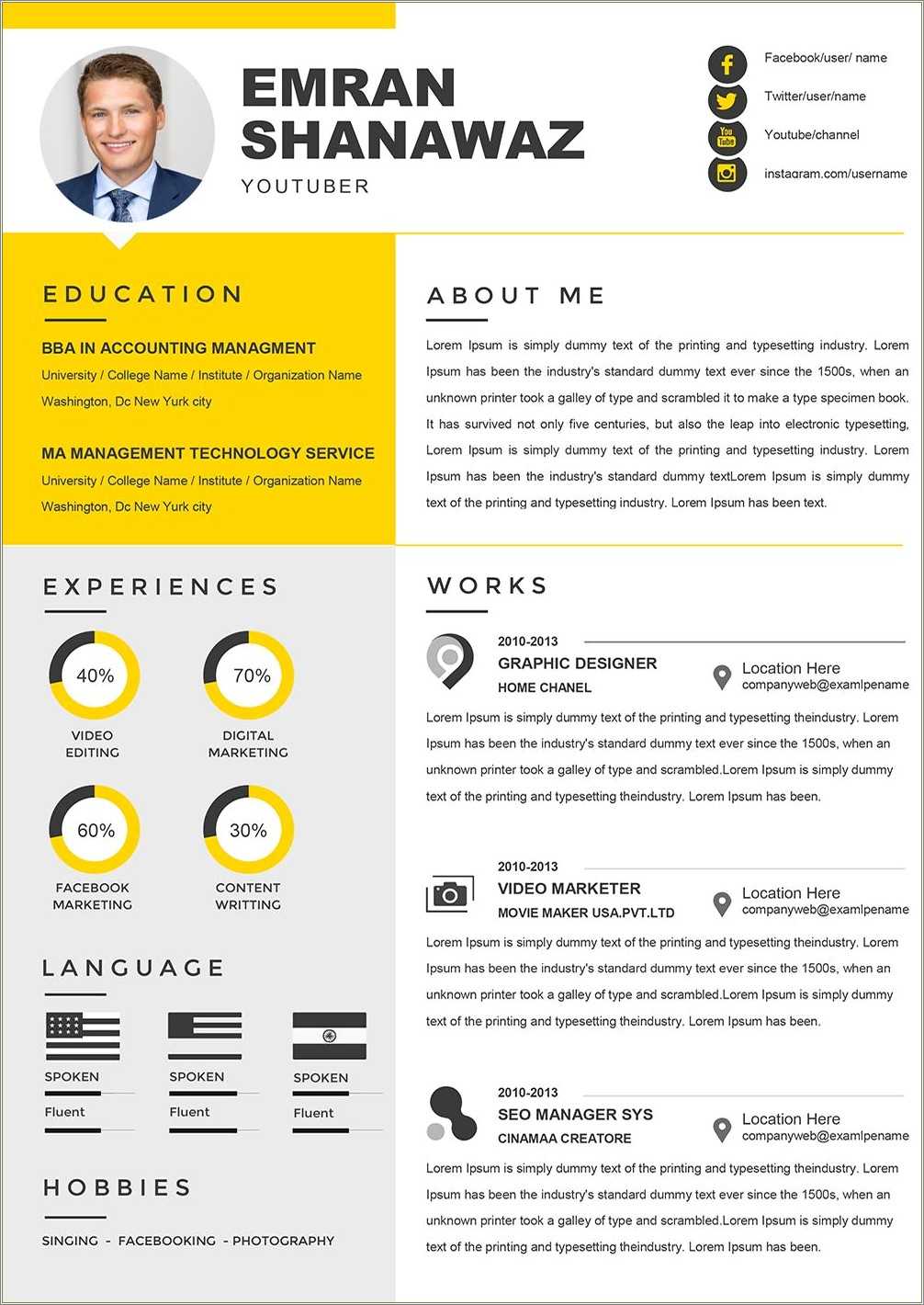 good-resume-format-for-management-resume-example-gallery