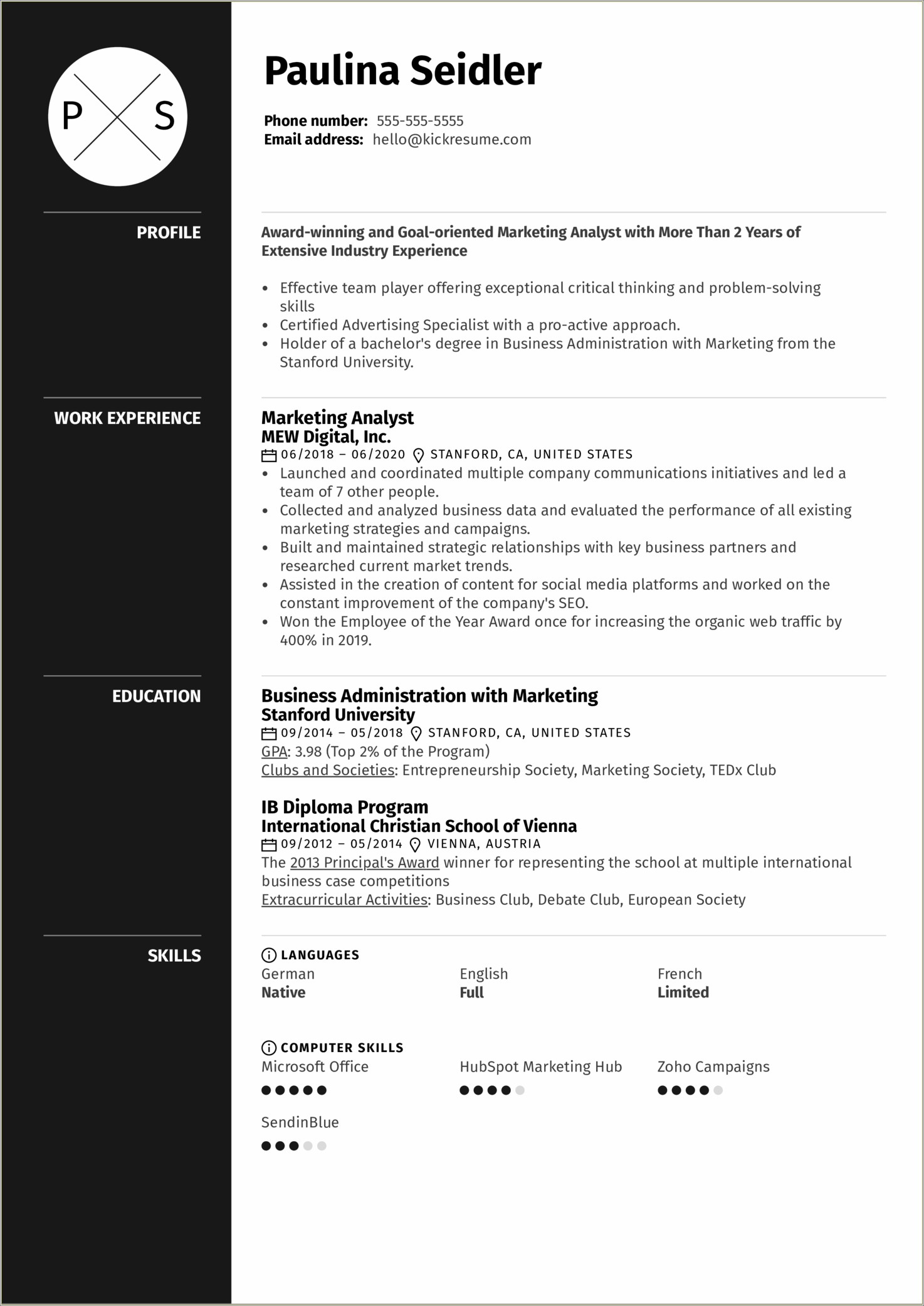 Good Resume Headline For Job Resume Example Gallery