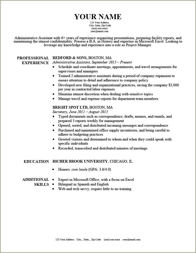 google-doc-skills-on-resume-resume-example-gallery