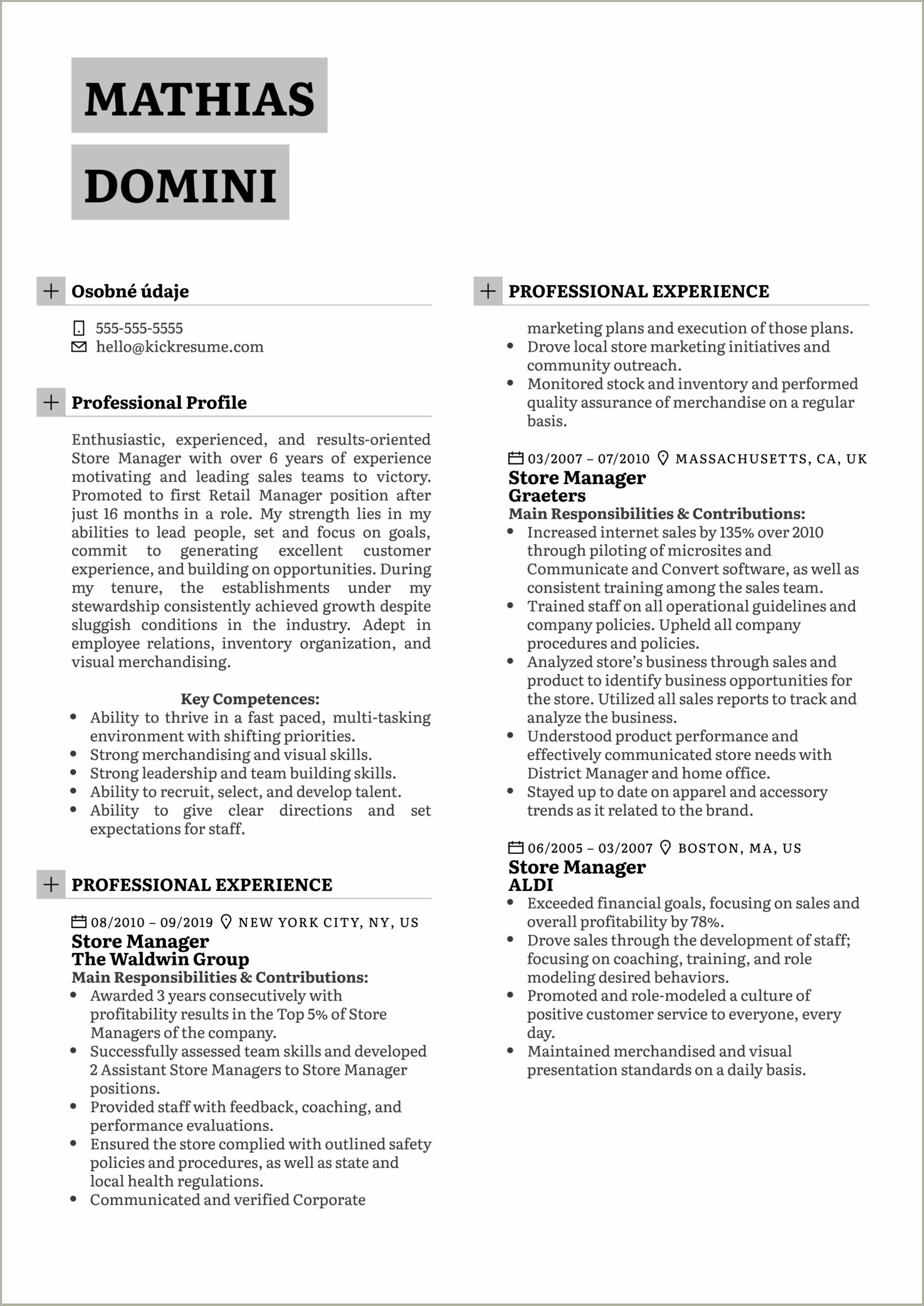 grocery-store-resume