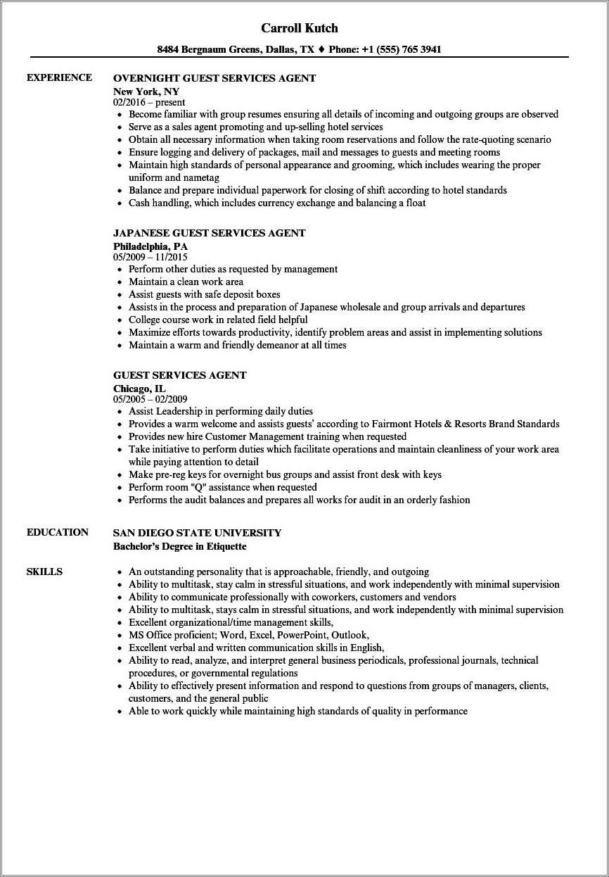 hotel-guest-services-representative-job-description-for-resume-resume