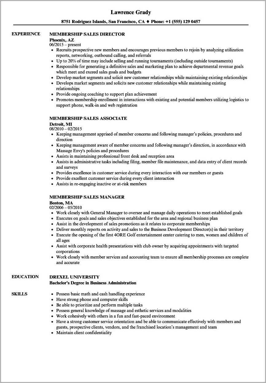 Gym Front Desk Resume Examples - Resume Example Gallery