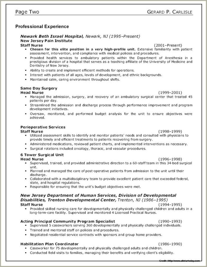 Example Day Habilitation Aide Resume Resume Example Gallery