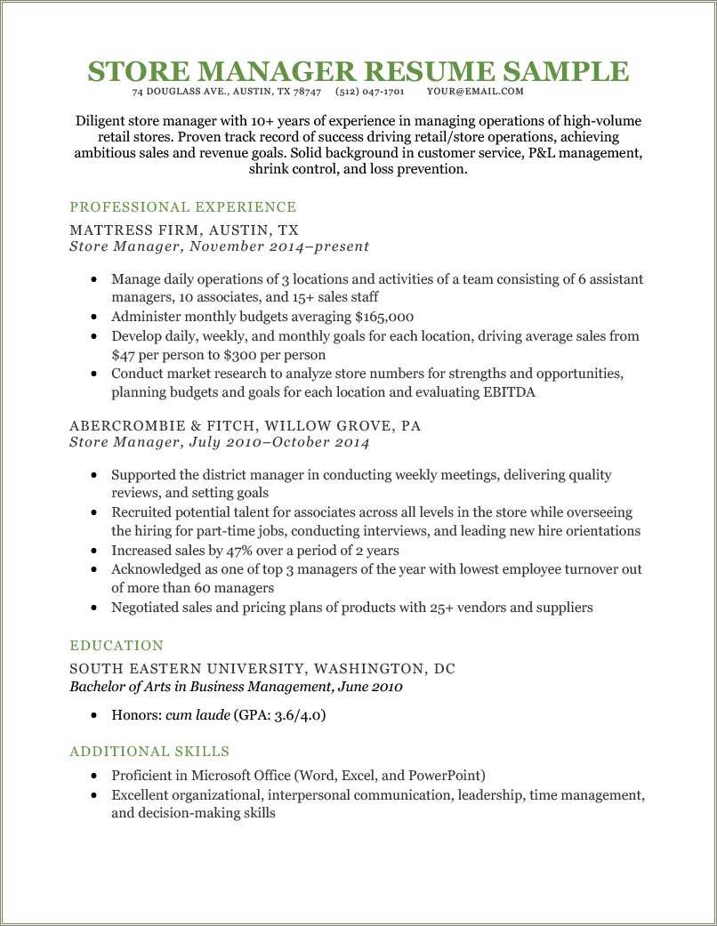 hardware-store-manager-resume-sample-resume-example-gallery