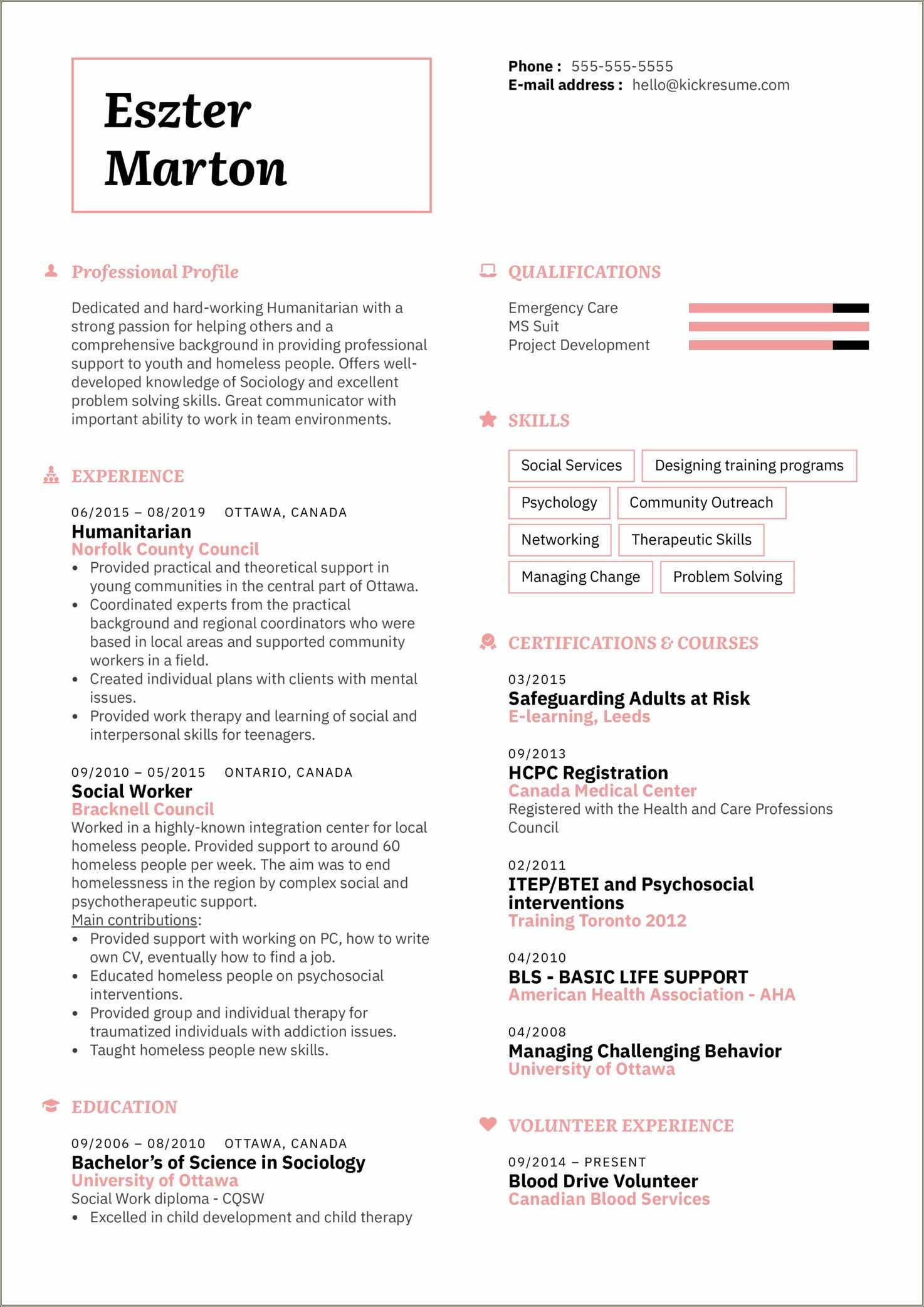 Home Health Care Resume Objective Examples