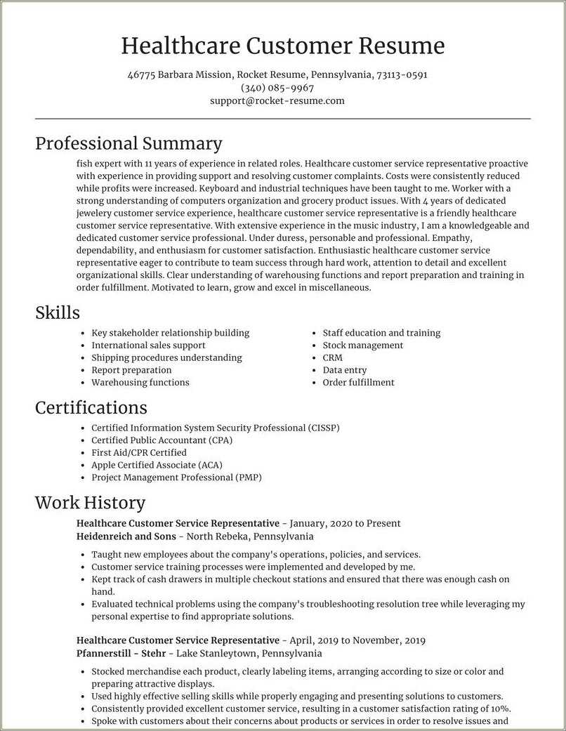 combination-resume-sample-customer-service-resume-example-gallery