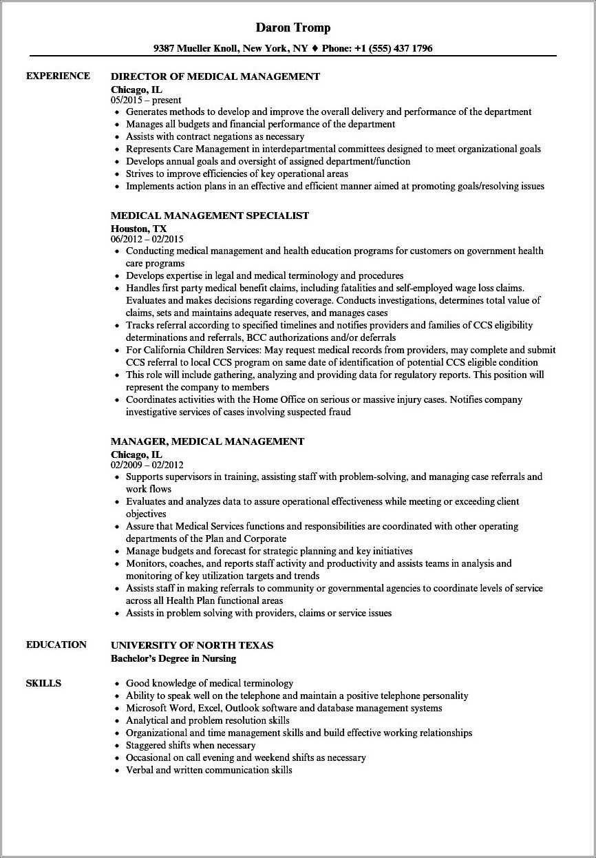 healthcare-project-management-resume-example-resume-example-gallery