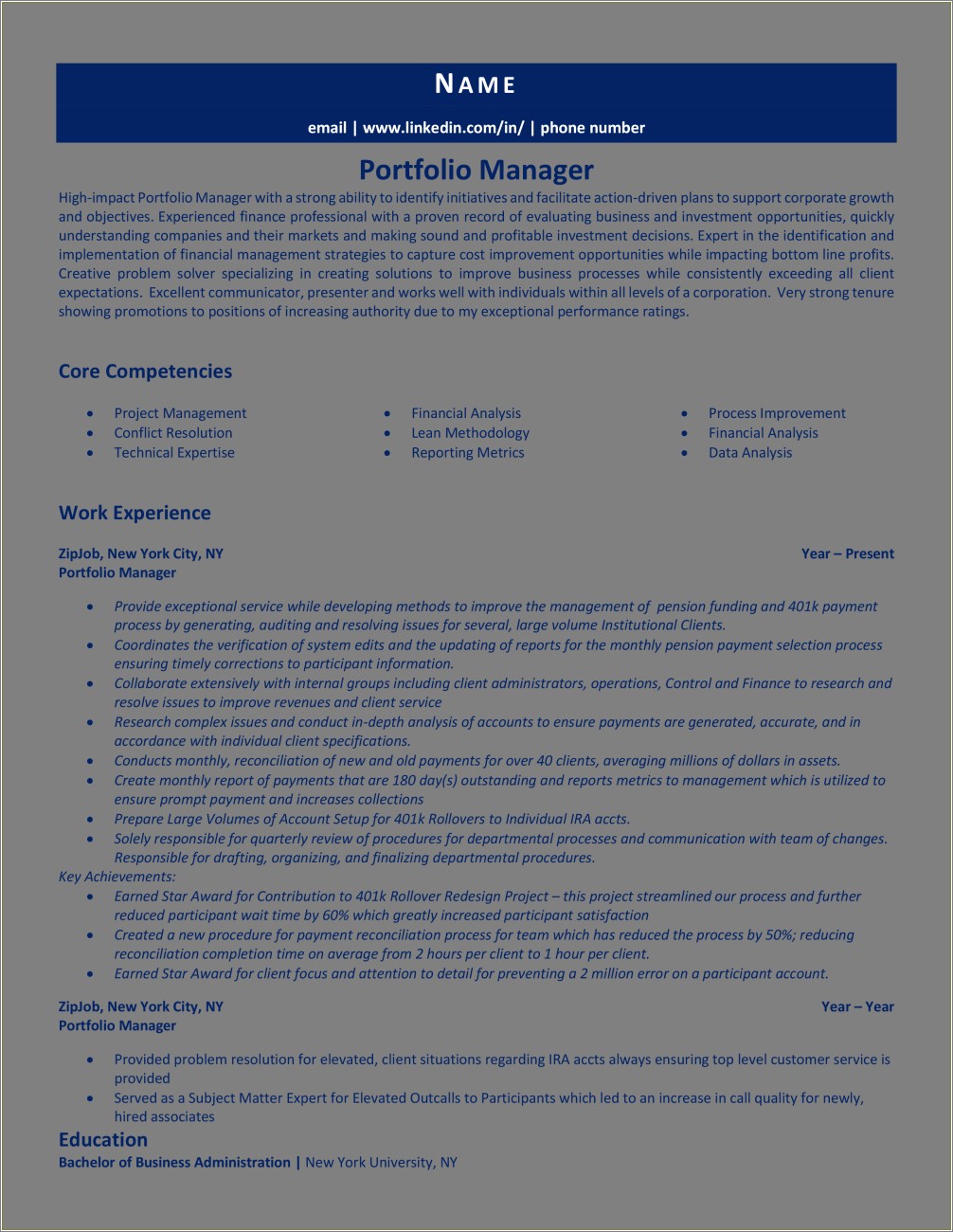 hedge-fund-portfolio-manager-sample-resume-resume-example-gallery