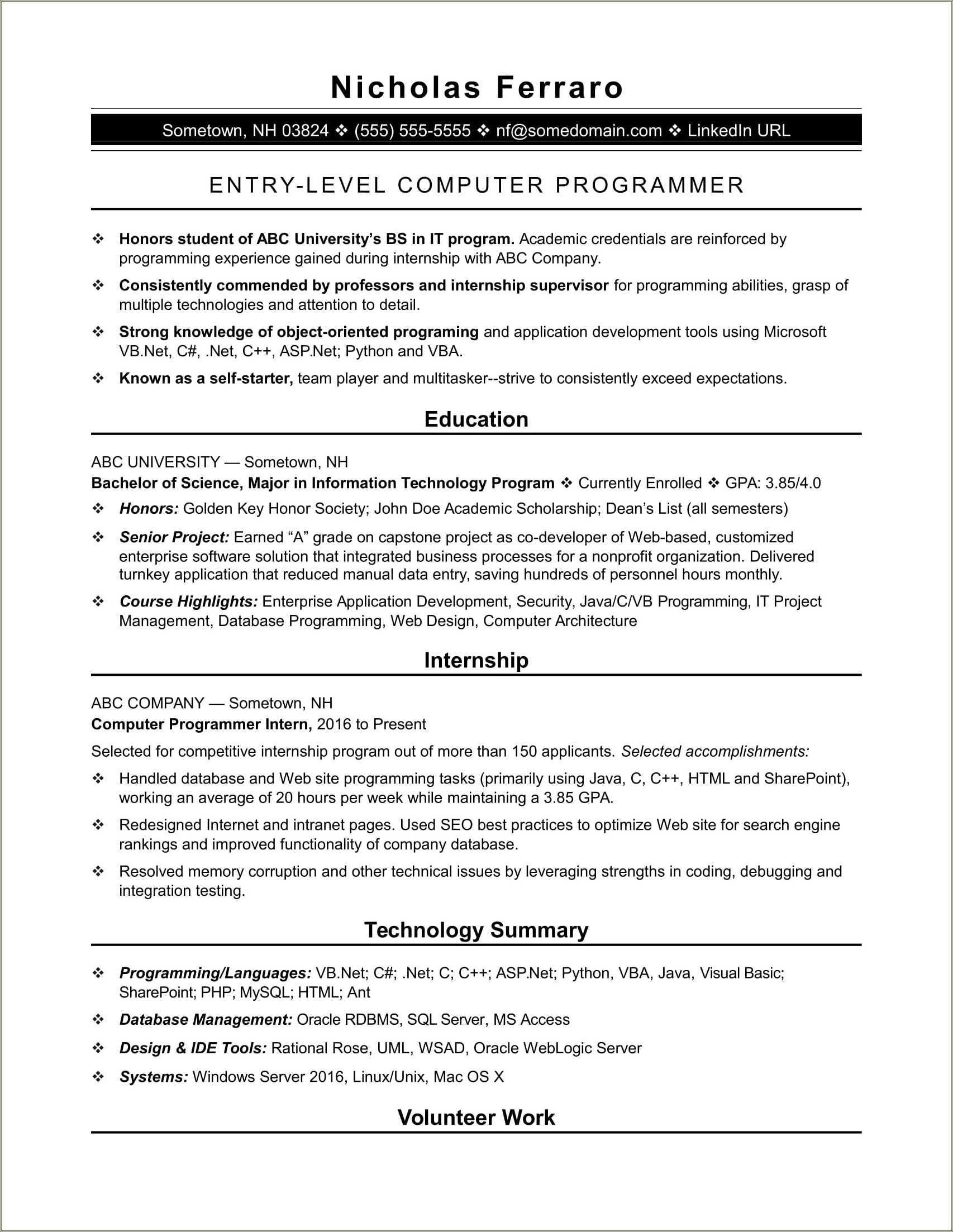 Helping Homeless College Resume Example Resume Example Gallery