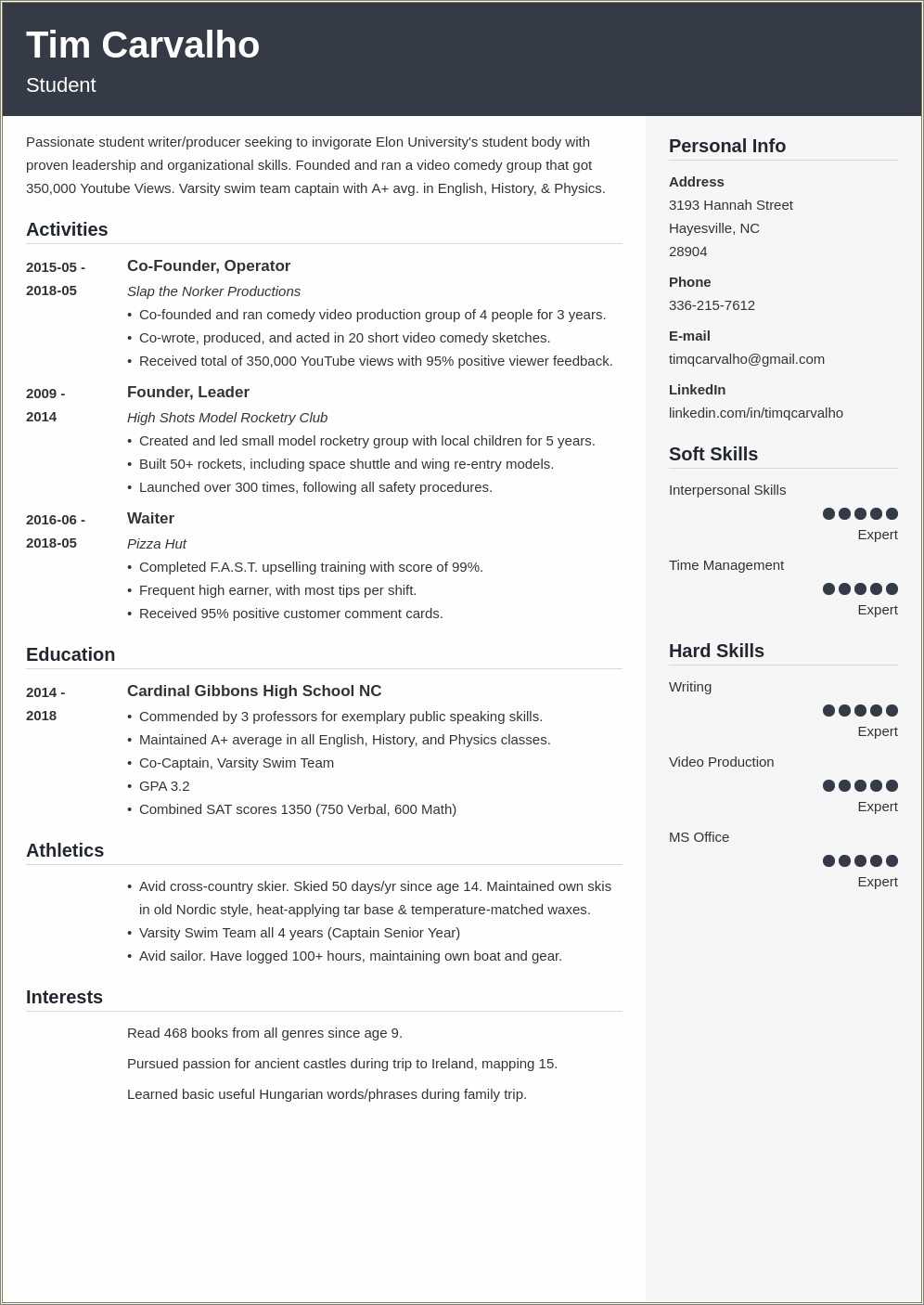 high-school-resume-example-styles-resume-example-gallery