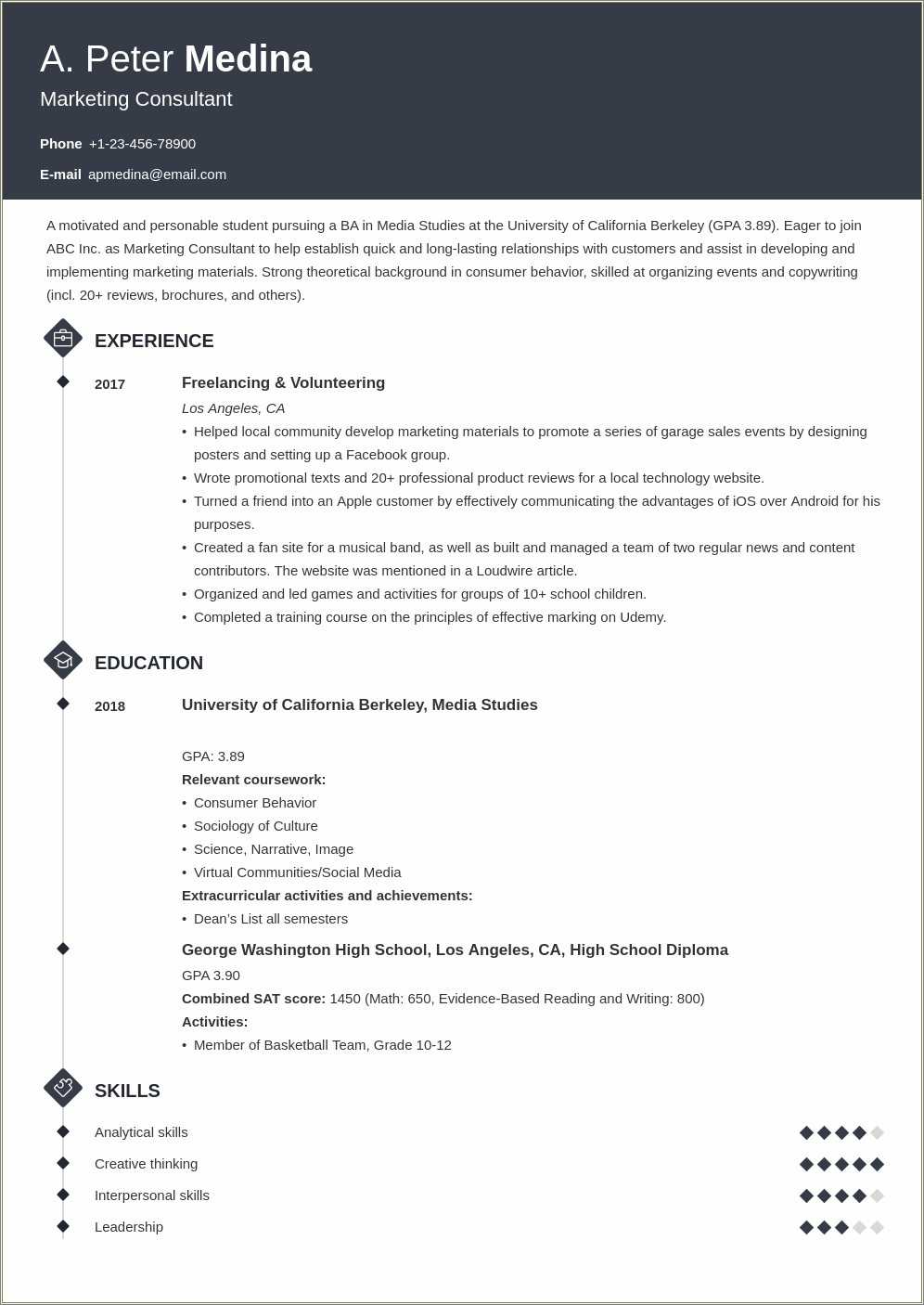 high-school-resume-sample-for-internship-resume-example-gallery