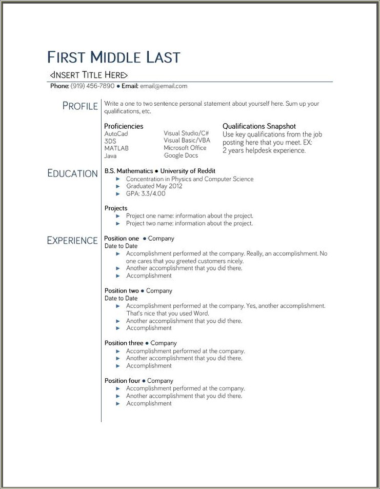 High School Student Resume Template Word Free Resume Example Gallery