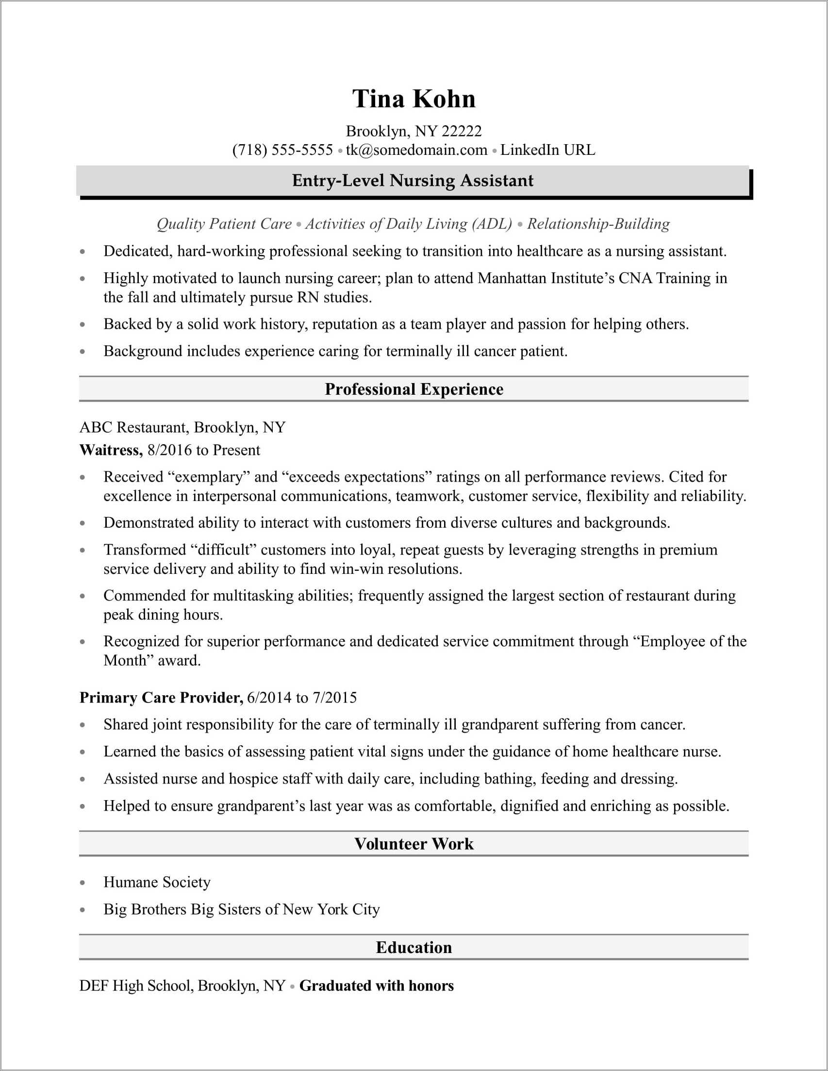 home-care-attendant-sample-resume-resume-example-gallery