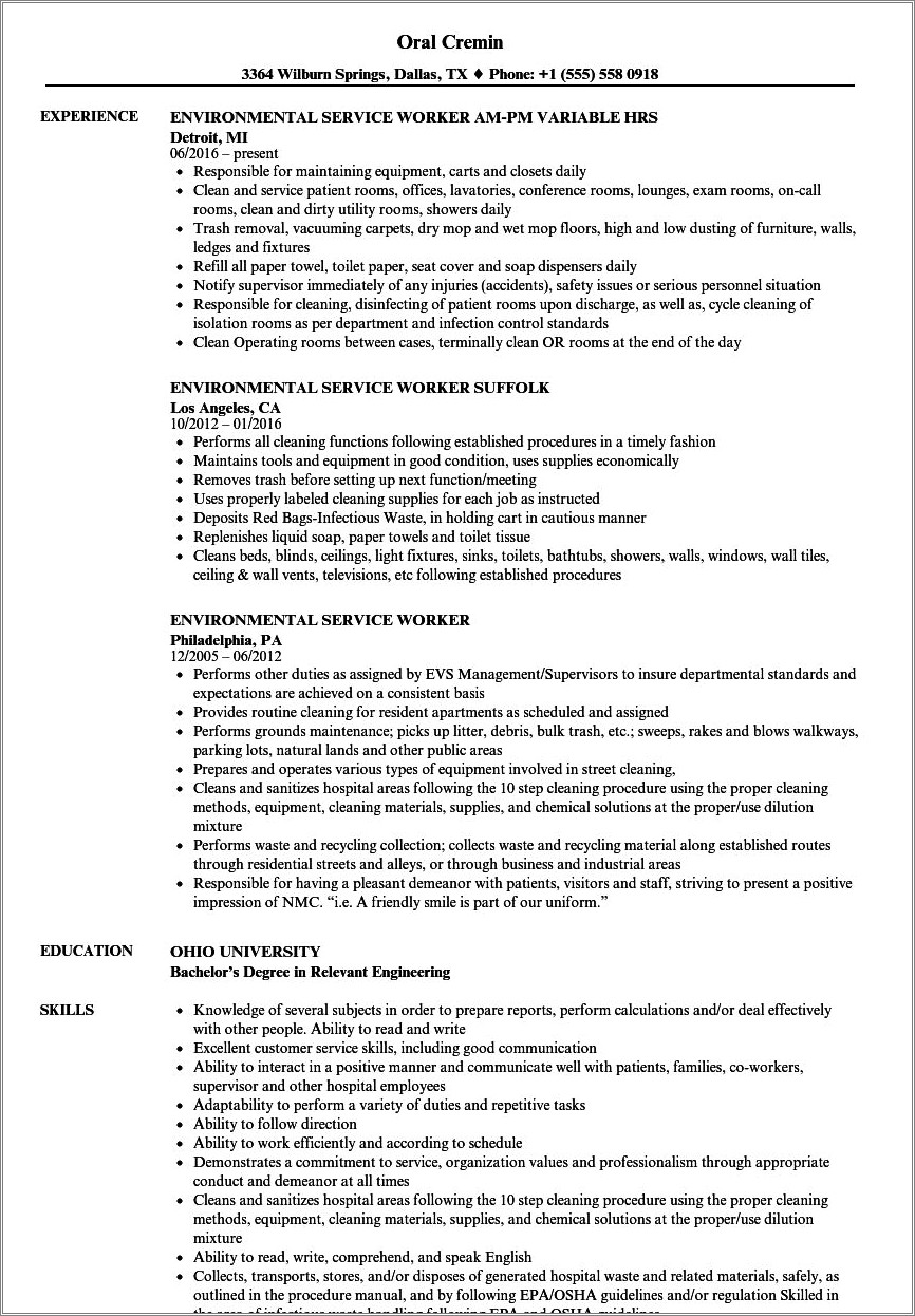 hospital-environmental-services-manager-resume-sample-resume-example