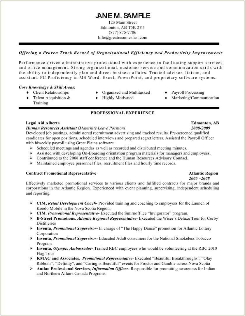 hr-resume-samples-entry-level-resume-example-gallery