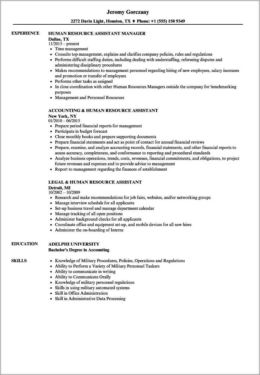 human-resource-administrative-assistant-resume-sample-resume-example