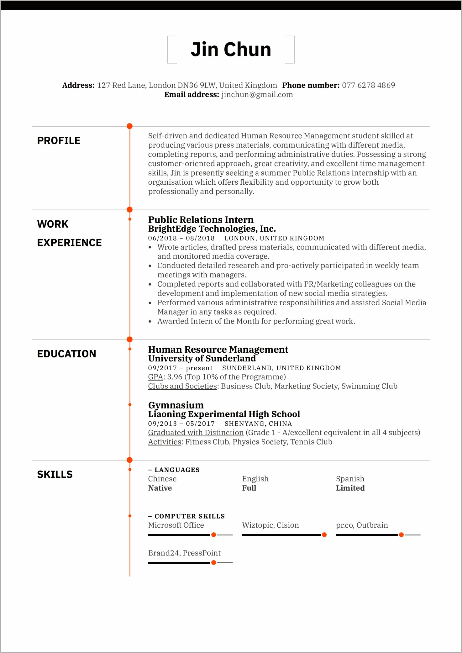 human-resource-intern-resume-example-resume-example-gallery