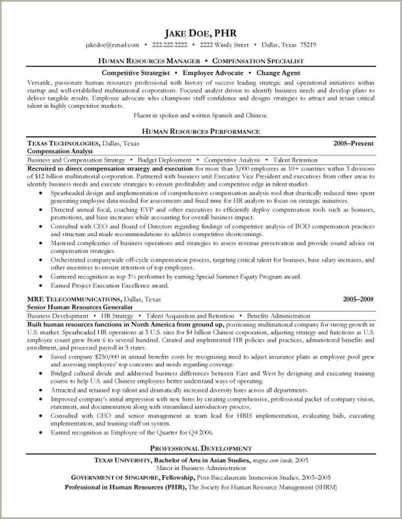 human-resource-manager-job-resume-resume-example-gallery