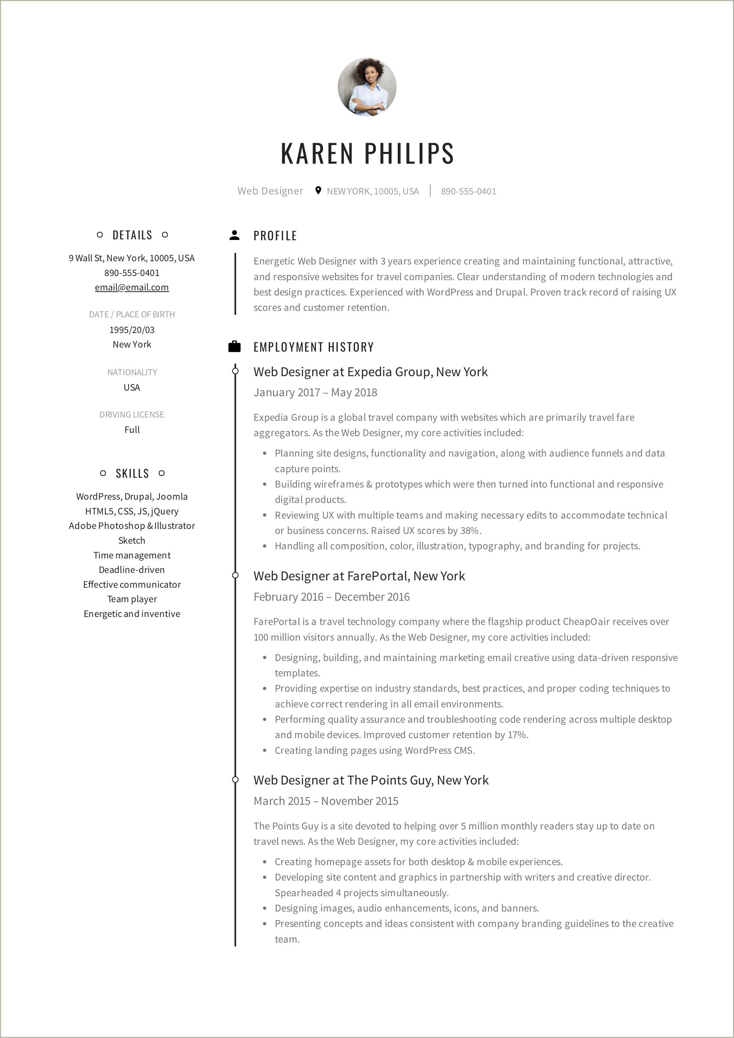 I Have 20 Years Experience Best Resume Format - Resume Example Gallery