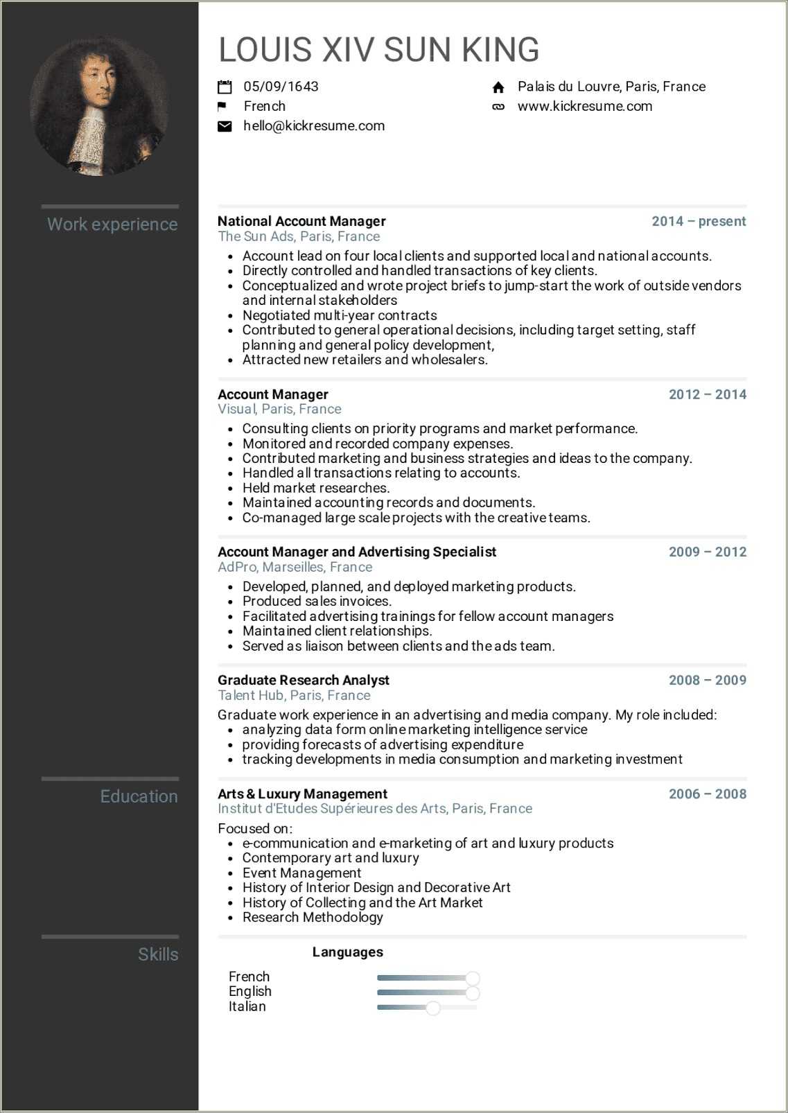 Resume Sample For Immigration Officer - Resume Example Gallery