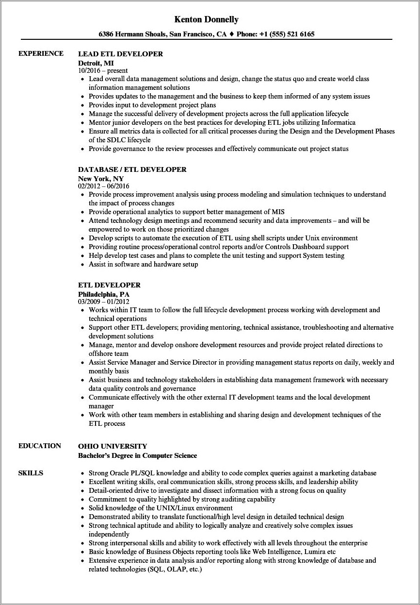 Exchange Server Admin Resume Sample - Resume Example Gallery