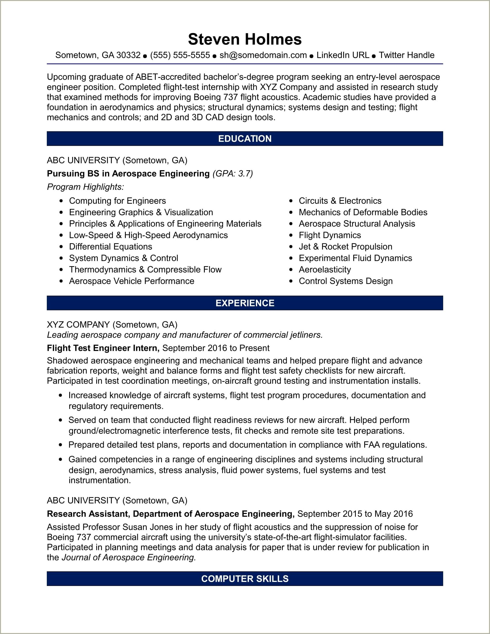 Instrumentation Technician Resume Mission Statement Examples - Resume ...