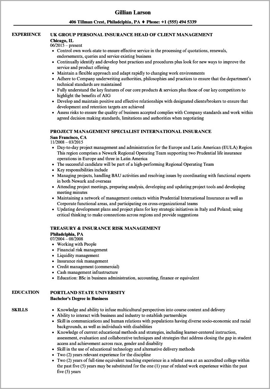 insurance-agency-manager-resume-sample-resume-example-gallery