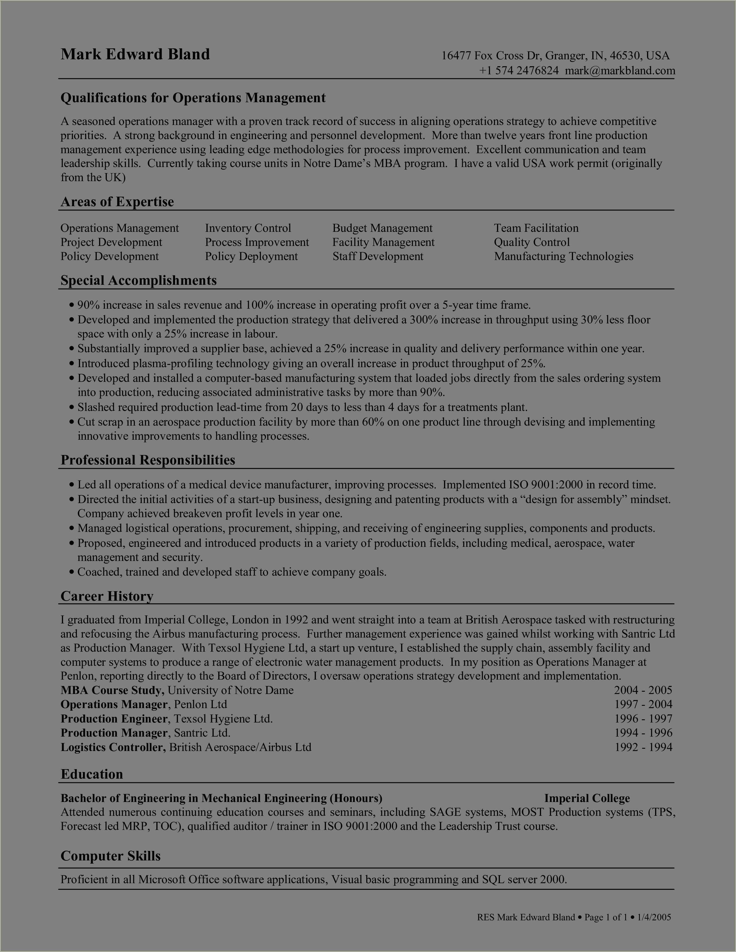 resume-sample-inventory-control-supervisor