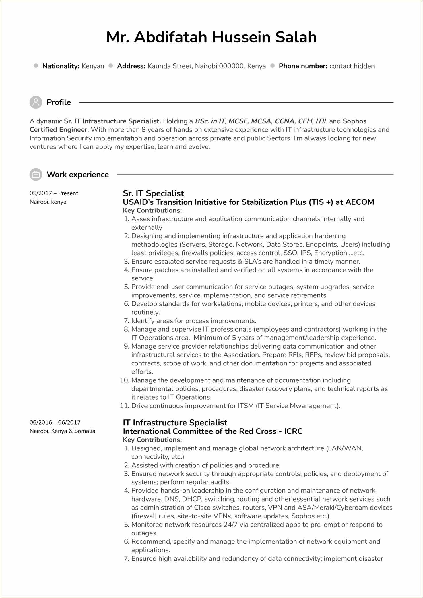 itil-change-management-resume-india-resume-example-gallery