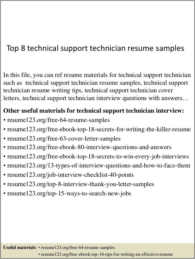 sample-resume-for-l3-support-resume-example-gallery