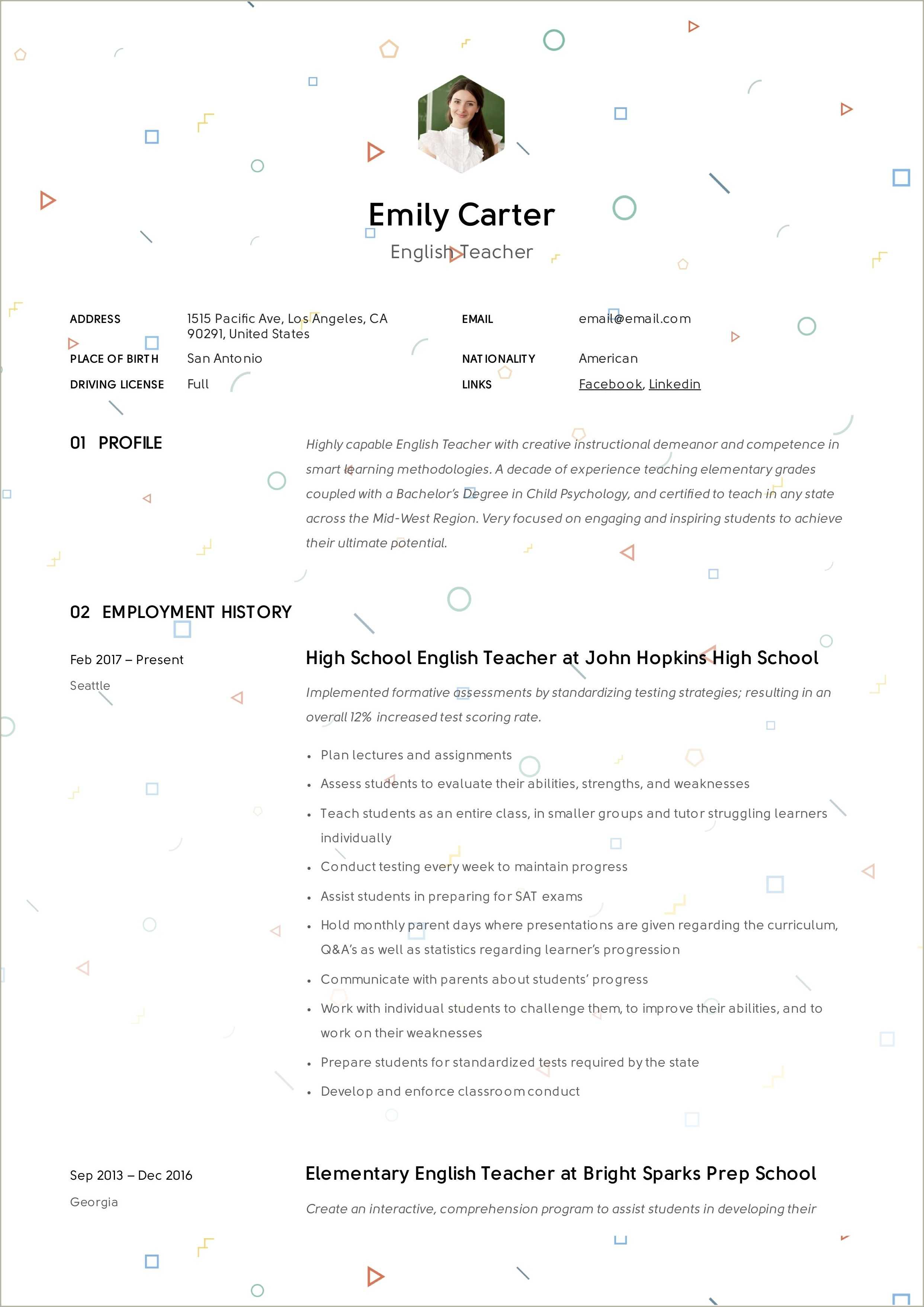 Job Application Job Resume Format Resume Example Gallery