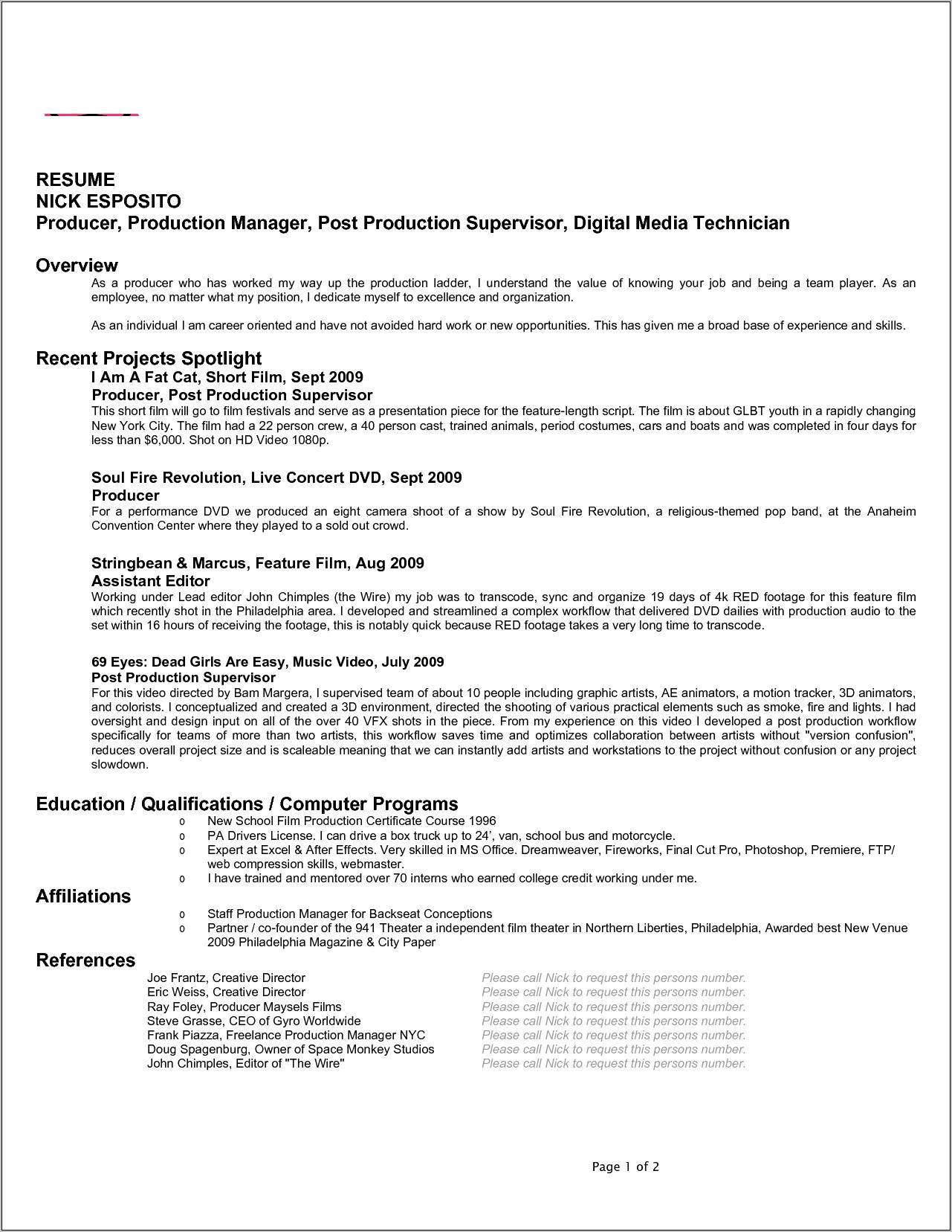 job-description-digital-producer-resume-resume-example-gallery