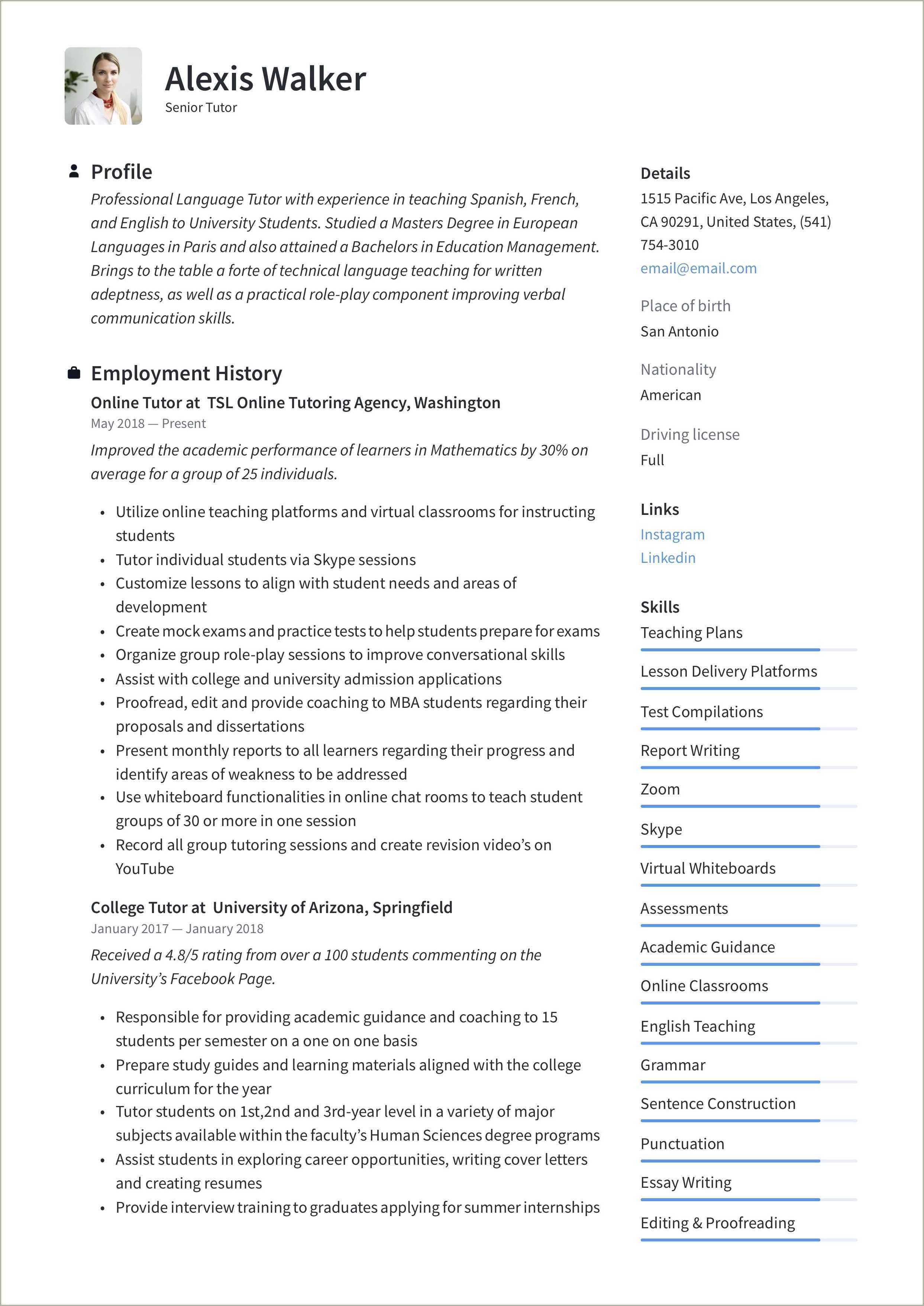 7-tutor-resume-examples-built-for-2023