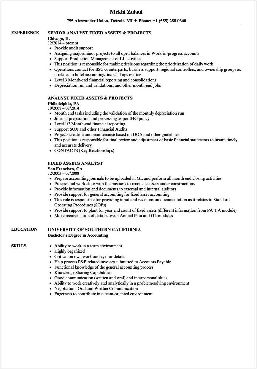 Are Job Titles Capitalized In Resumes Resume Example Gallery