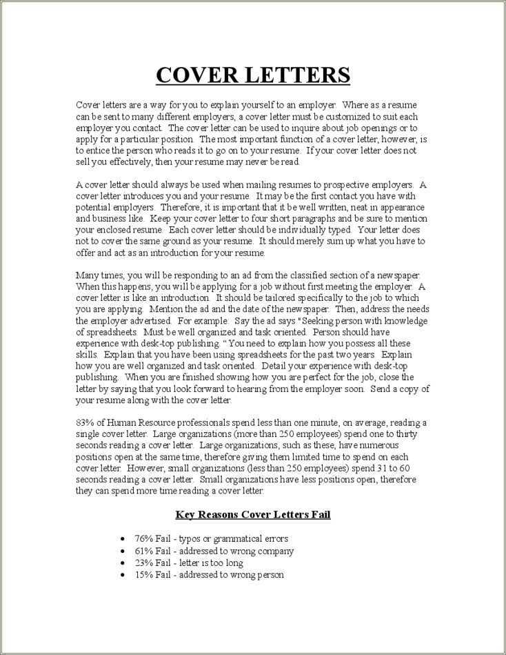 killer cover letter resume