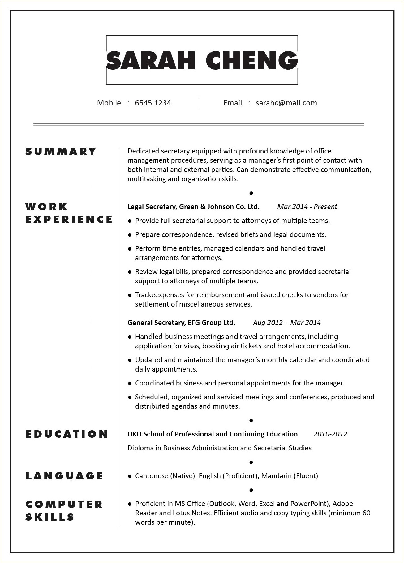 secretary-r-sum-job-duties-examples-resume-example-gallery