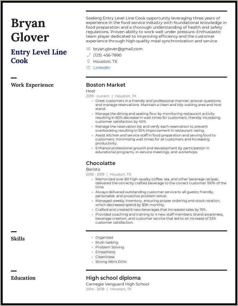 line-cook-resume-objective-examples-resume-example-gallery