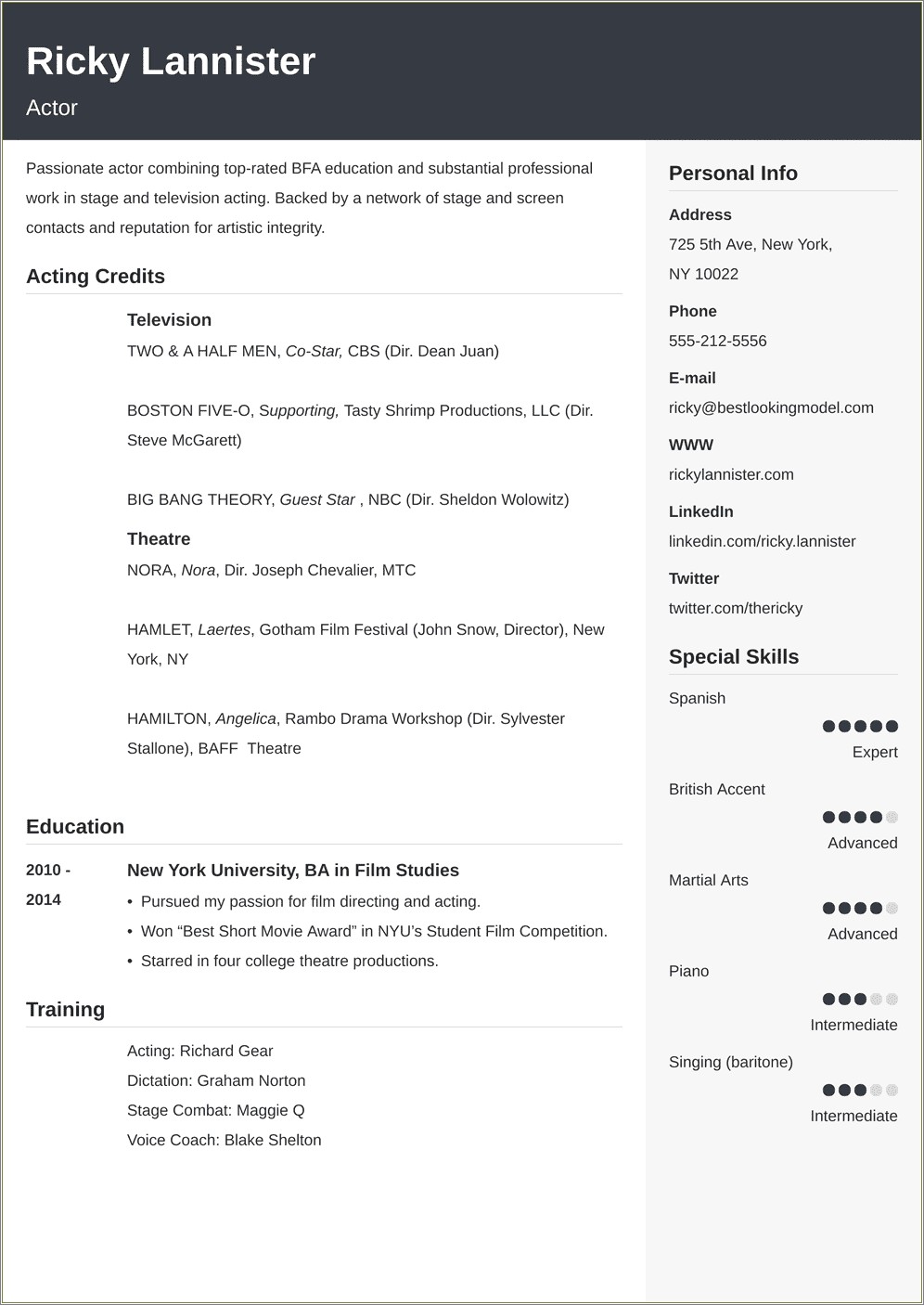 list-of-acting-skills-resume-resume-example-gallery