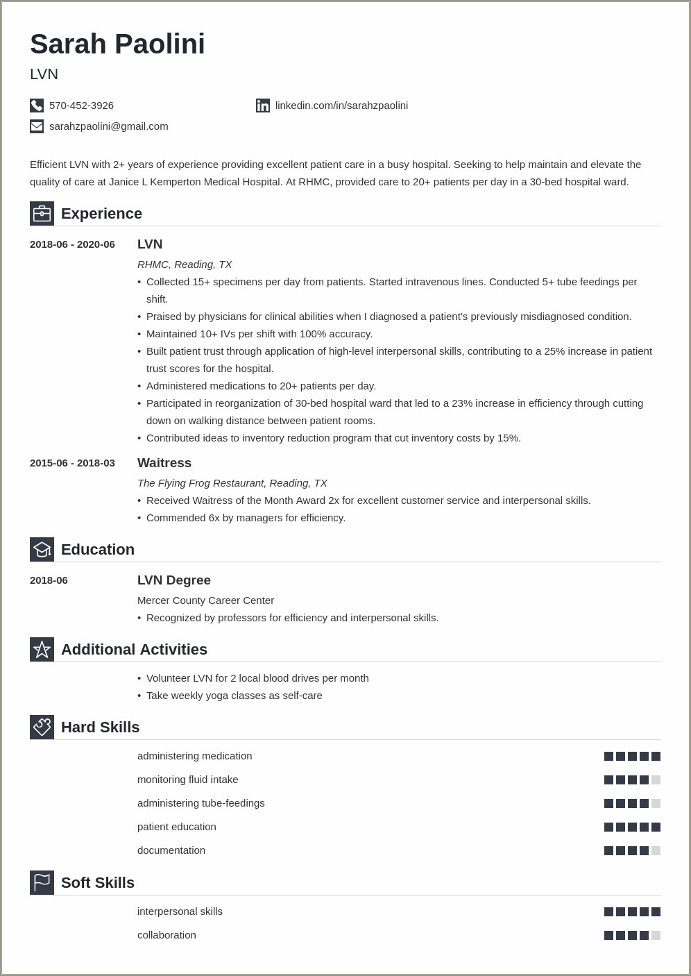 lvn-new-grad-resume-sample-resume-example-gallery