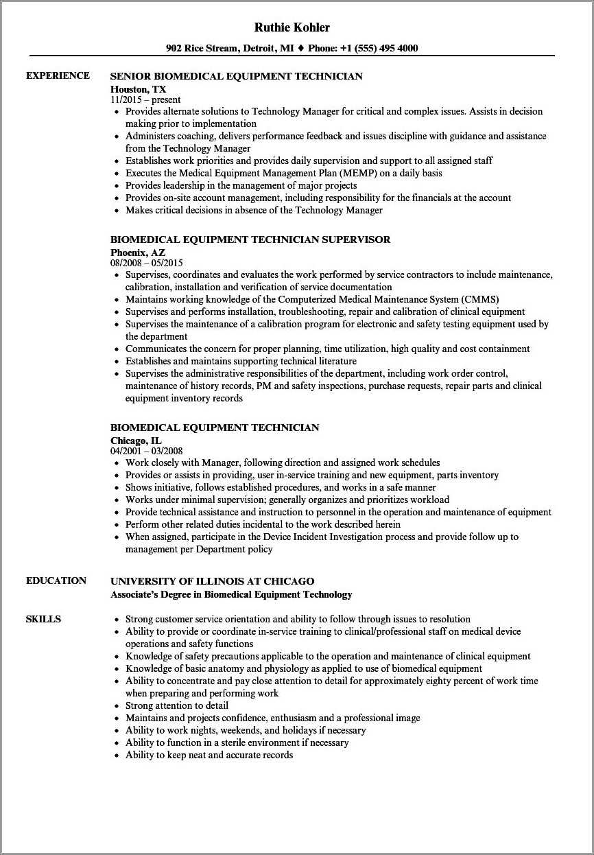 Minitab Experience In Manufacturing Industry Resume Example - Resume ...