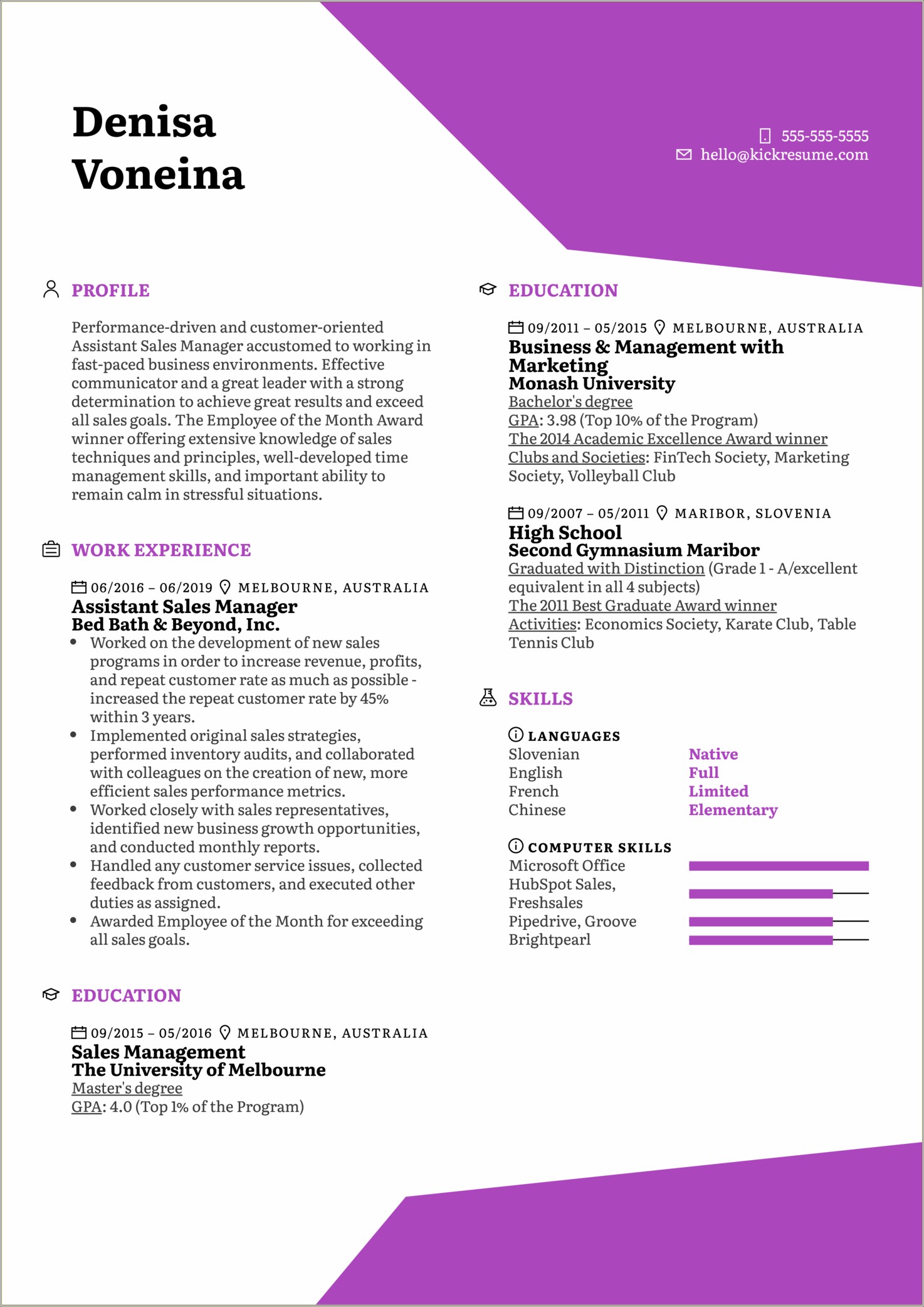 Marketing Manager Resume Management Skills Resume Example Gallery