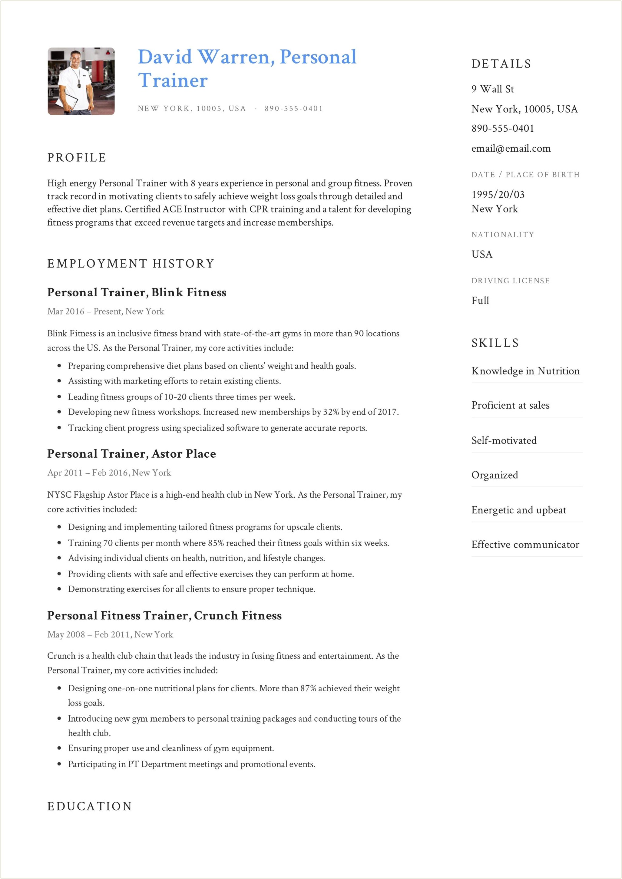 Massage Therapy Instructor Sample Resumes - Resume Example Gallery