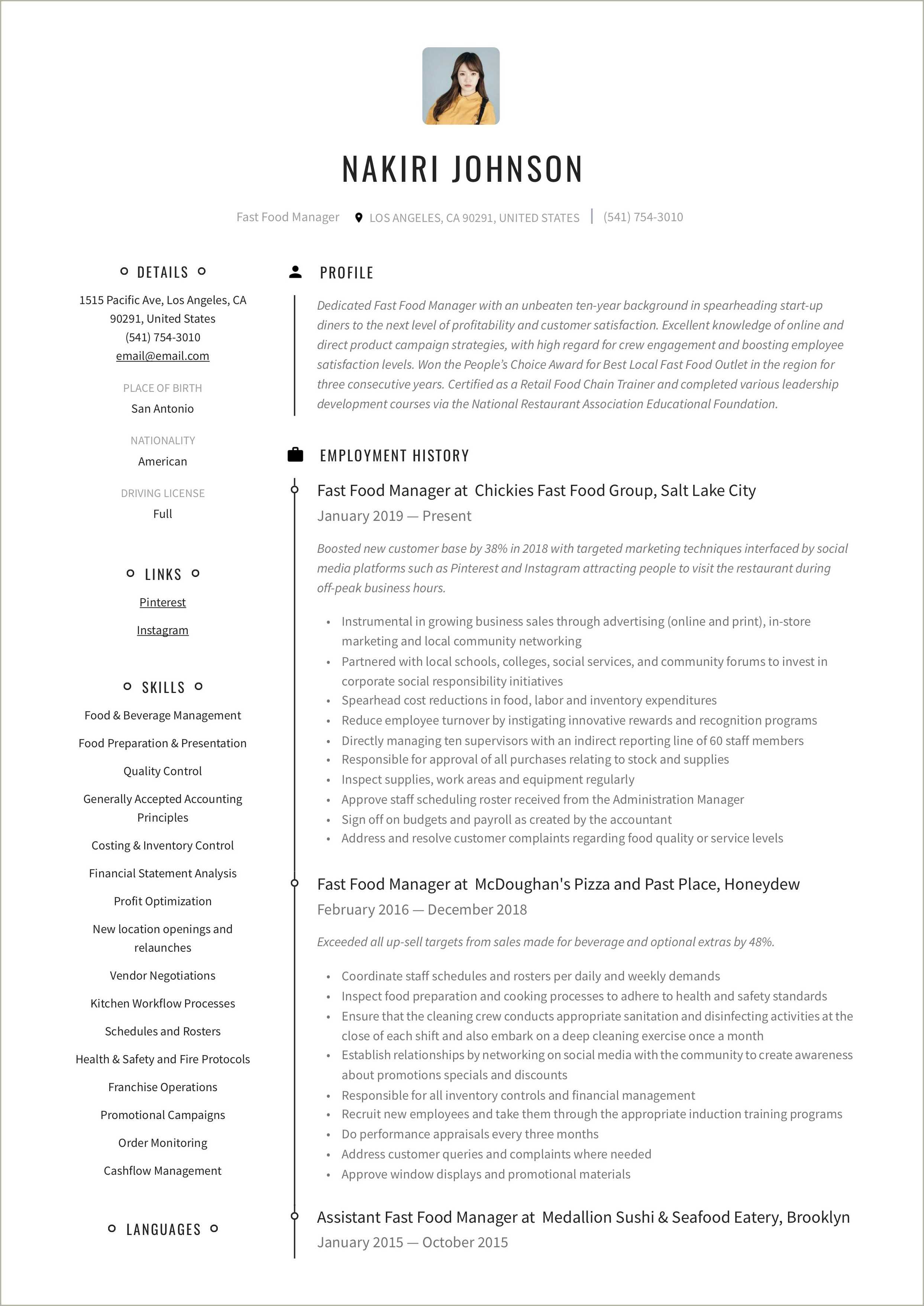 mcdonald-s-shift-manager-resume-example-resume-example-gallery