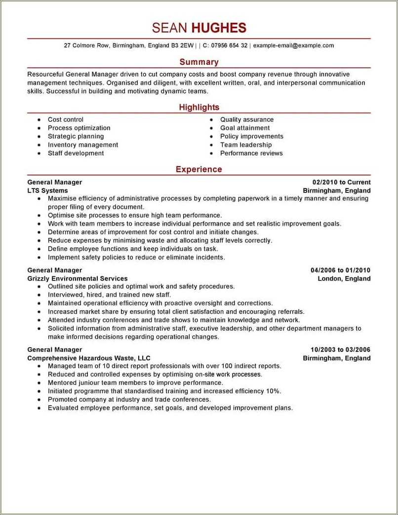 Mcdonalds Shift Manager Resume Sample Resume Example Gallery