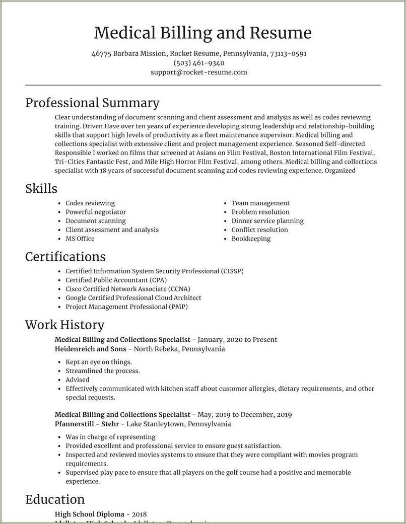 medical-claims-collector-resume-examples-resume-example-gallery